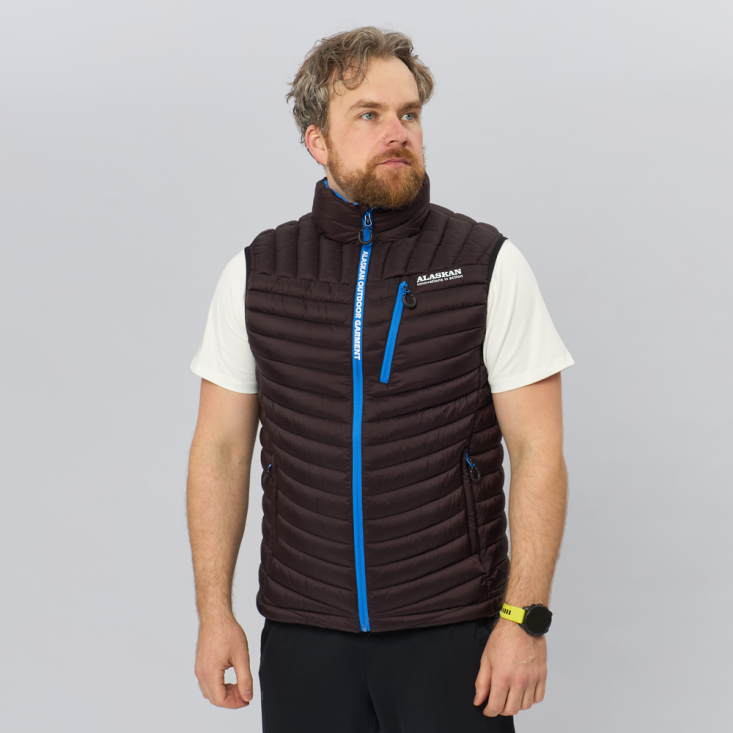 Жилет Alaskan Juneau X  Brown XL утепл.стеганый